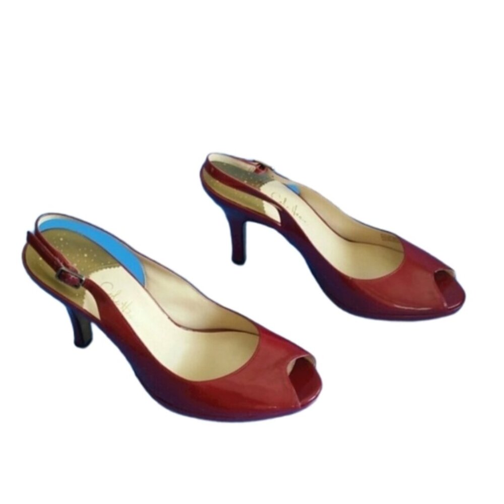 Cole Haan Nike Red Air Maya Pumps EUC sz 8